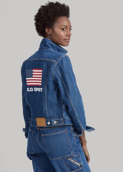 Women's Polo Ralph Lauren Limited-Edition Denim Jacket | 139470TSG